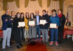 I premiati Romagna maturita e laurea